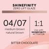 Shinefinity Zero Lift Glaze Bitter Chocolate 04/07, 60ml