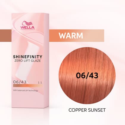 Shinefinity Zero Lift Glaze Copper Sunset 06/43, 60ml