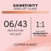 Shinefinity Zero Lift Glaze Copper Sunset 06/43, 60ml