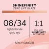 Shinefinity Zero Lift Glaze Spicy Ginger 08/34, 60ml