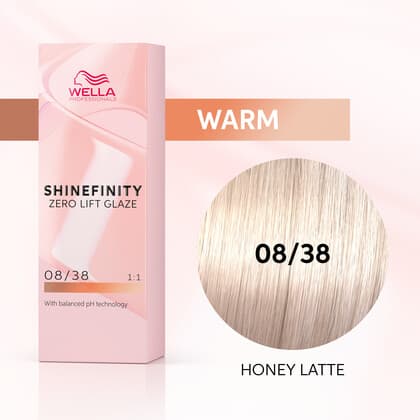 Shinefinity Zero Lift Glaze Honey Latte 08/38, 60ml